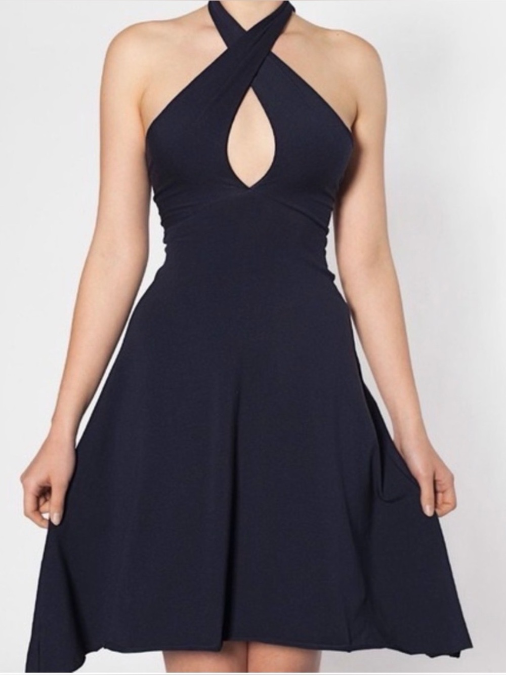 American Apparel Ionic Convertible Wrap Dress